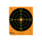 Caldwell Orange Peel Bullseye Target 8" - 10 Pack 