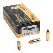 Sig Sauer .38 Super +P 125 GR. Elite Ball FMJ - 50RD