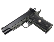 Wilson Combat CQB Tactical LE, Rail, 9mm, G10 Grips, Black/OD Green