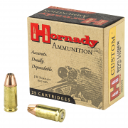 Hornady Custom 9mm Luger 124gr JHP - 25RD Hornady Custom 9mm Luger 124gr JHP - 25RD