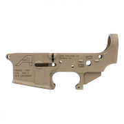 Aero Precision AR15 Stripped Lower Receiver, Gen 2 - FDE Aero Precision AR15 Stripped Lower Receiver, Gen 2 - FDE