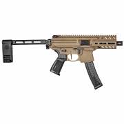 Sig Sauer MPX K W/Pistol Brace, 9mm, Coyote Sig Sauer MPX K W/Pistol Brace, 9mm, Coyote