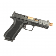 Shadow Systems DR920 Elite Slide, Bronze Spiral Threaded Barrel, 9mm - BLK