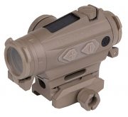Sig Sauer Romeo4T 1X20mm Solar Red Dot/Ballistic Circle Dot - FDE