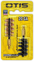 Otis Bore Brush, 20 GA, Bronze and Nylon, 8-32 Thread, 2-Pack Otis Bore Brush, 20 GA, Bronze and Nylon, 8-32 Thread, 2-Pack