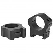 Warne Horizontal Rings Maxima Matte Black 1" Medium