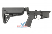 Aero Precision AR15 Complete Lower Receiver w/MOE SL Grip and SL-S Carbine Stock - BLK Aero Precision AR15 Complete Lower Receiver w/MOE SL Grip and SL-S Carbine Stock - BLK