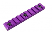Timber Creek Outdoors 9 Slot Picatinny Rail - KeyMod - Purple