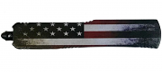 Templar Knife Gen II OTF US Flag, Slim - Black Dagger