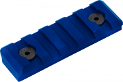 Timber Creek Outdoors 5 Slot Picatinny Rail - M-LOK - BLUE