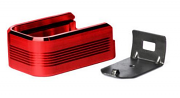 Mec-Gar Adapter - PLUS 2 for Polymer Floorplate - Aluminum, Red